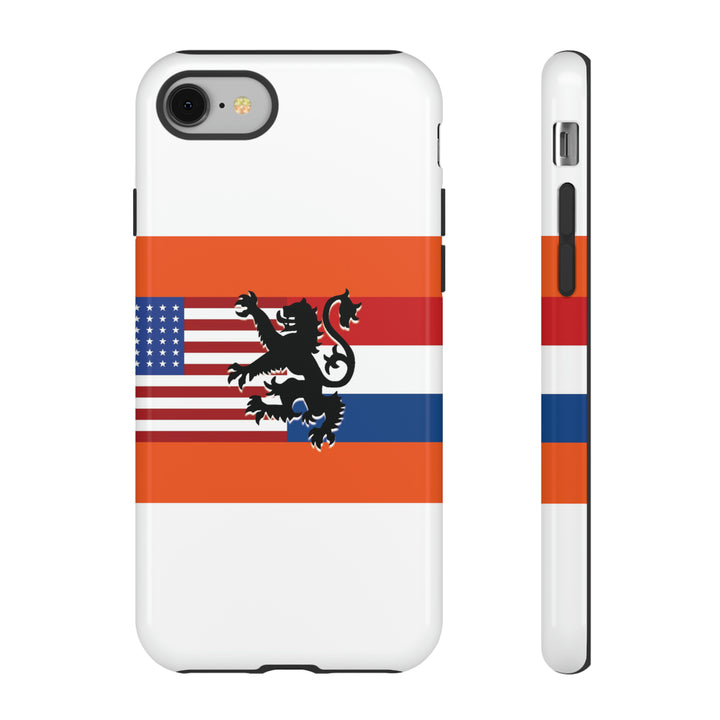 Cute IPhone Case | iPhone 15 Case | iPhone 15 Pro Max Case, Iphone 14 Case, Iphone 14 Pro Max Case IPhone Case for Art Lovers, Dutch US Flag - Studio40ParkLane