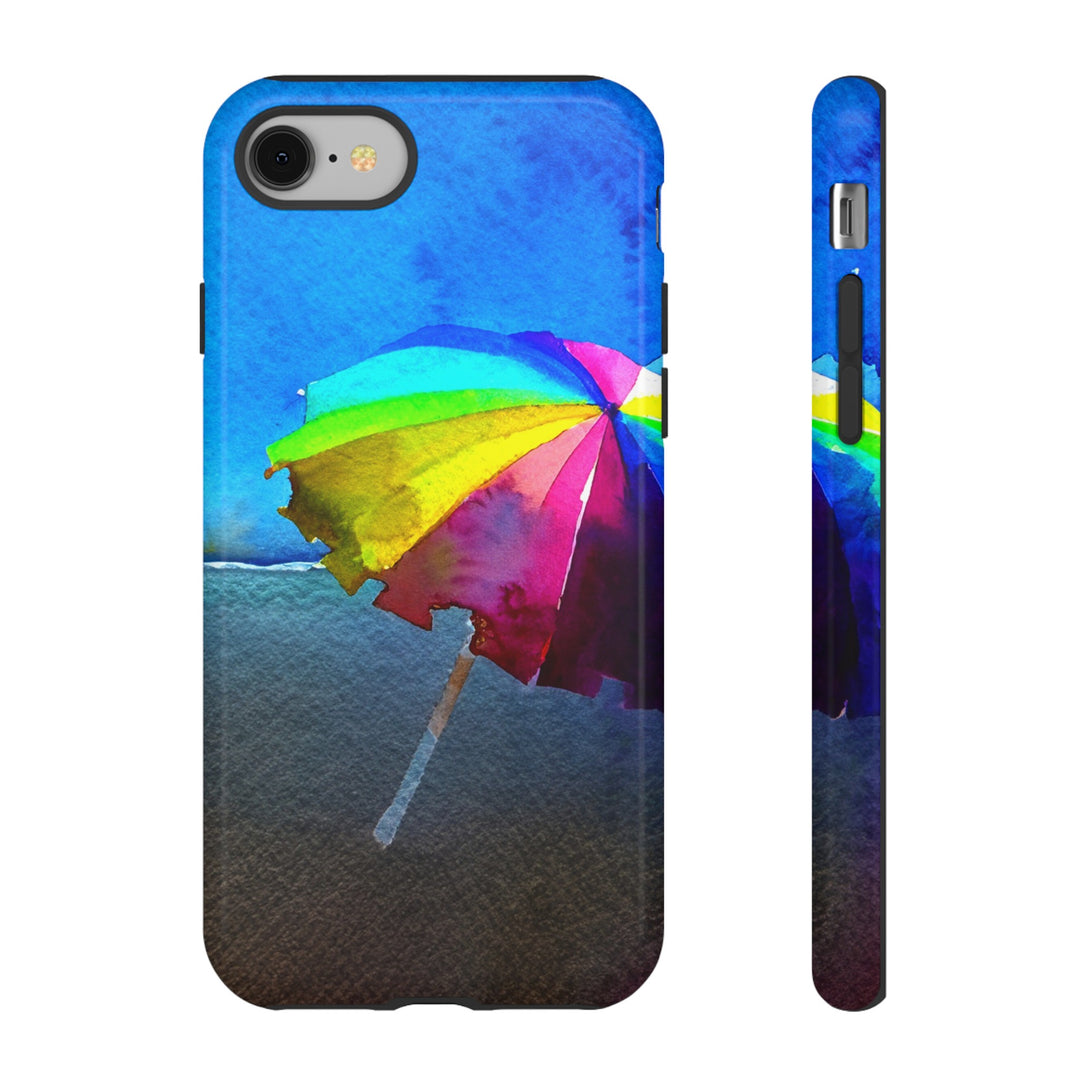 Cute Samsung Case | Cool Iphone Case | Summer Colorful Beach Parasol, Samsung S24, S23, S22, S21, IPhone 15 Case | Iphone 14 Case, Iphone 13 Case - Studio40ParkLane
