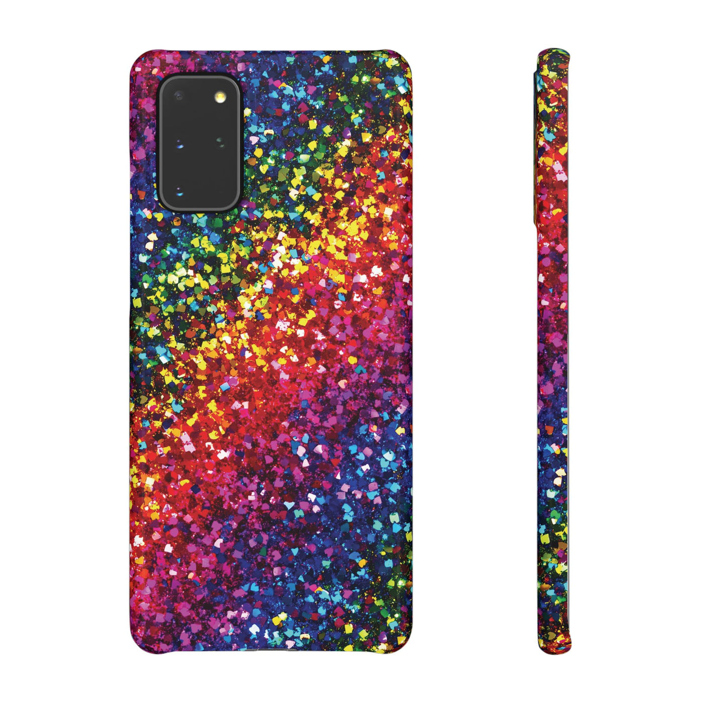 Snap Non-Glitter Muted Color Play on "Faux" Glitter Effect Cute Phone Cases for Samsung and Iphone, 16, 15, 14, S24, S23, S22, S21, S20, Plus and Ultra