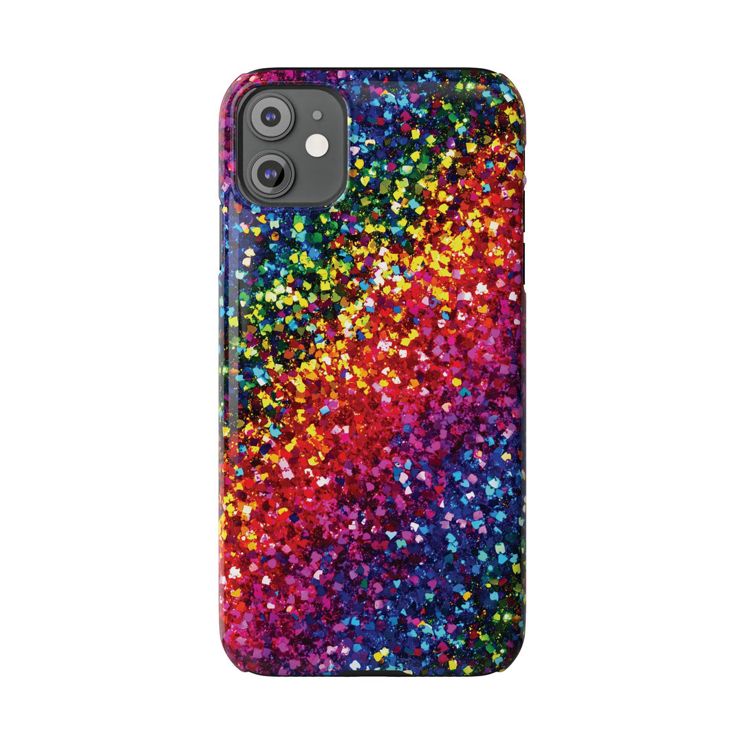 Slim Non - Glitter Muted Color Faux Play on Glitter Effect Gift for Her Cute Phone Cases for Iphone 16 Pro Max | iPhone 15 Case | iPhone 15 Pro Max Case, Iphone 14, Iphone 14 Pro Max, Iphone 13 12 11 8 7 - Studio40ParkLane