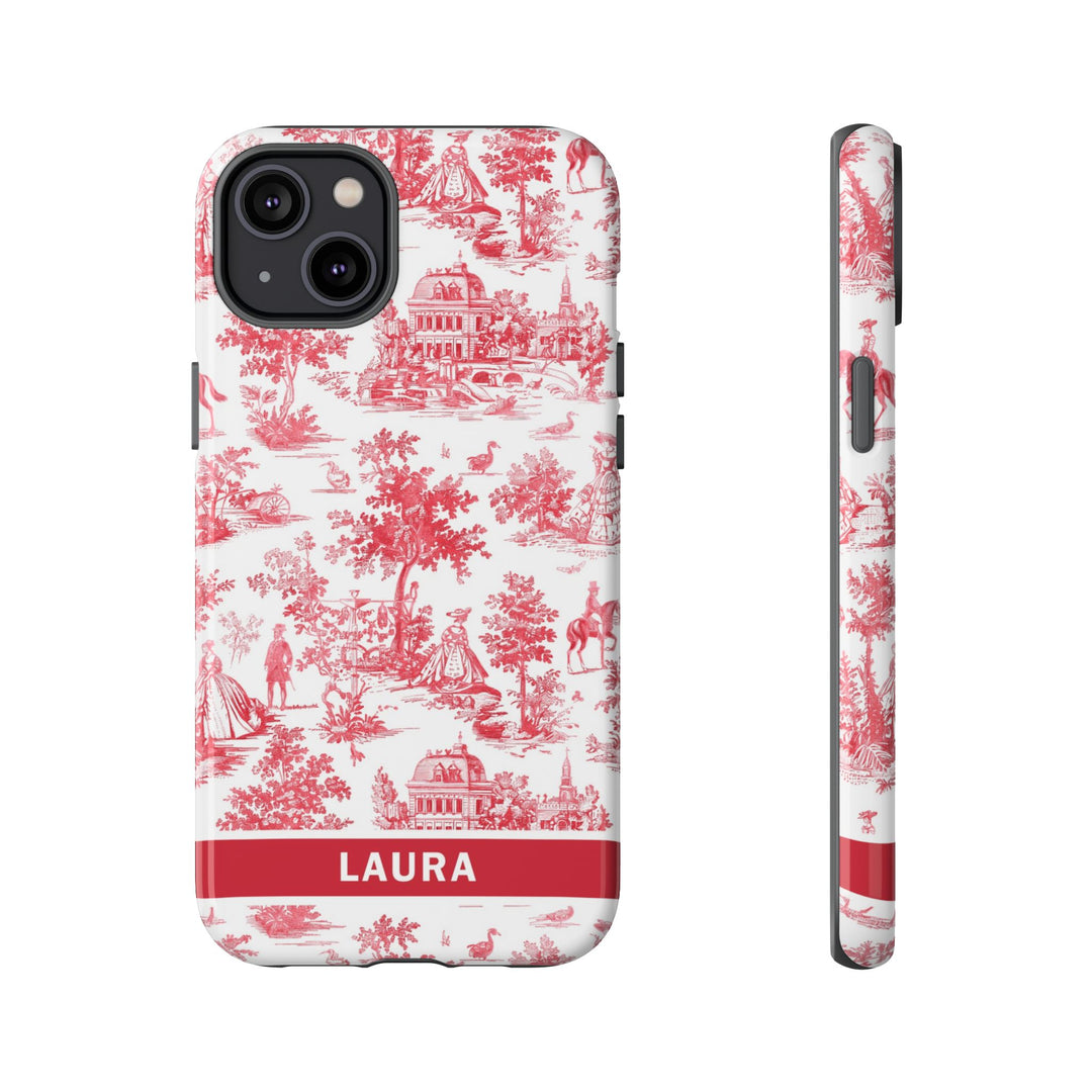 Premium Tough Personalized Initial Custom Gift Cute Phone Cases for Samsung Galaxy S24, S23, S22, S21 Plus, Ultra, Iphone 16, 15, 14 Pro Max - Studio40ParkLane