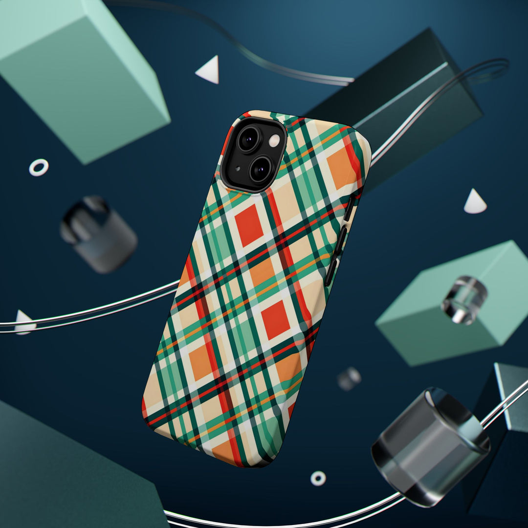 Checkered Plaid Magsafe Gift for Her Cute Phone Case for Iphone, | iPhone 16 | iPhone 15 Pro Max, Iphone 14 Pro Max, 13 12 11 10 9 8 7 - Studio40ParkLane