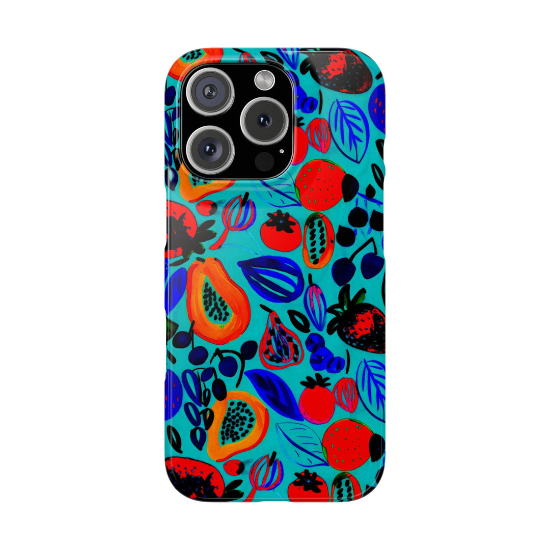 Slim Trendy Fall Fruit Gift for Her Cute Phone Cases for Iphone 16 | iPhone 15 Case | iPhone 15 Pro Max Case, Iphone 14, Iphone 14 Pro Max, Iphone 13, Slim - Studio40ParkLane