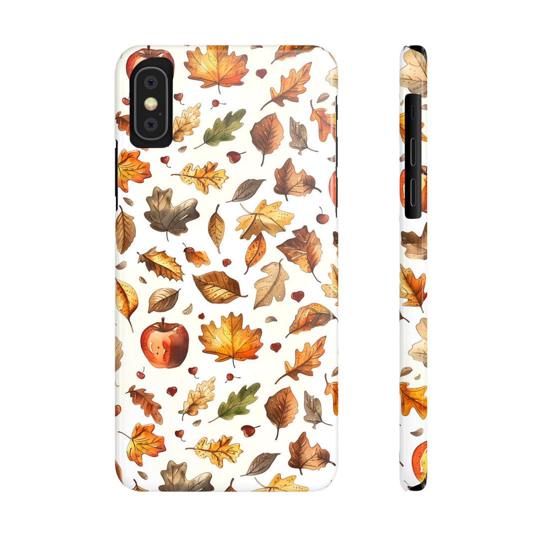 Slim Fall Autumn Leaves Gift for Her Cute Phone Cases for Iphone 16 | iPhone 15 Case | iPhone 15 Pro Max Case, Iphone 14, Iphone 14 Pro Max, Iphone 13, Slim - Studio40ParkLane