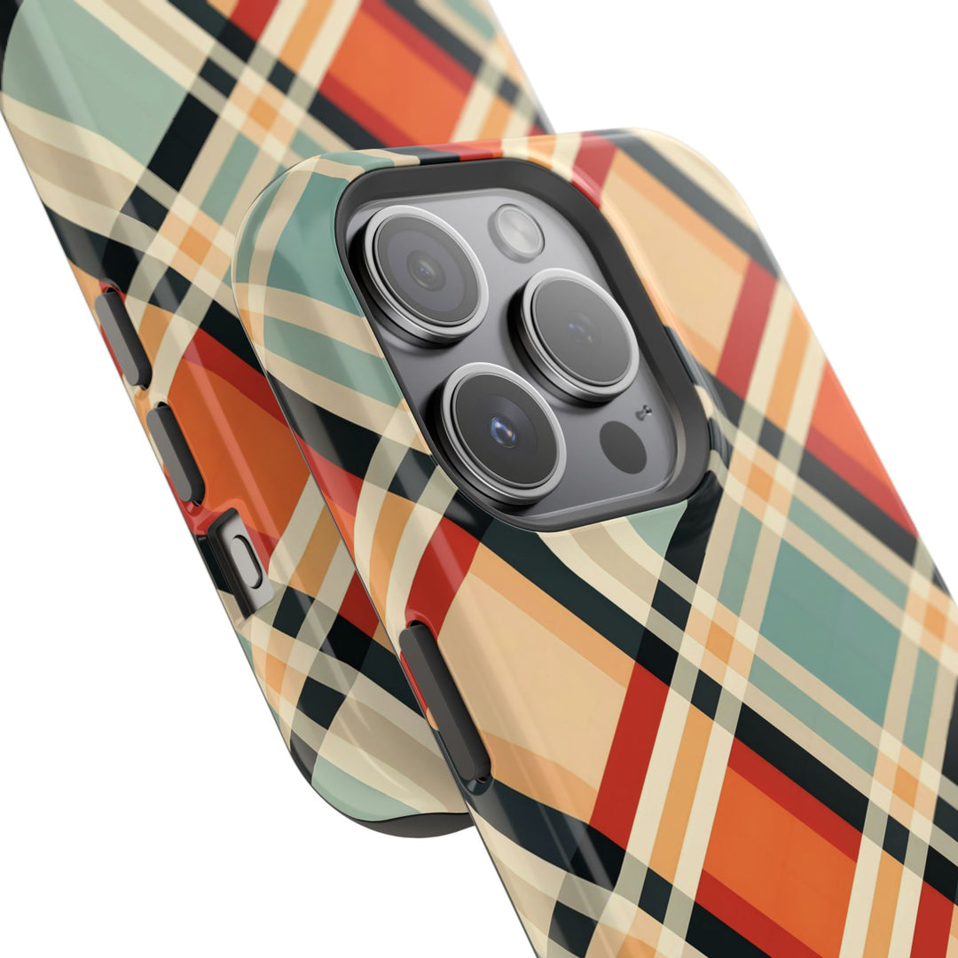 Checkered Plaid Magsafe Gift for Her Cute Phone Case for Iphone, | iPhone 16 | iPhone 15 Pro Max, Iphone 14 Pro Max, 13 12 11 10 9 8 7 - Studio40ParkLane