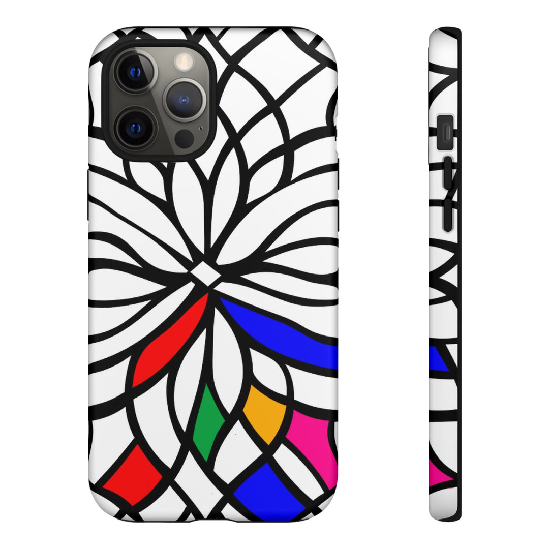 Impact Resistant, Colored Mosaic, Cute Phone Cases for Samsung S24, S23, S22, S21, IPhone 15 pro Iphone 14 pro Iphone 13 IPhone 12 Iphone 11 - Studio40ParkLane