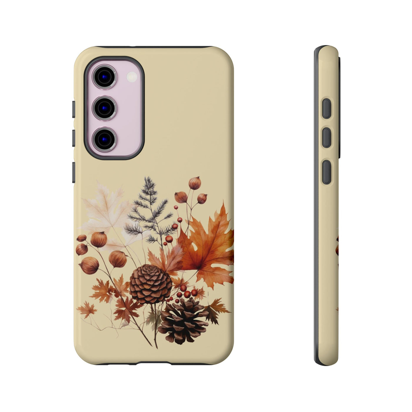 Fall Leaves Foliage Cute Phone Case for, Samsung Galaxy S24, S23, S22, S21, IPhone 16 Case | Iphone 15, Iphone 14, IPhone 13 Case Mom Dad Gift