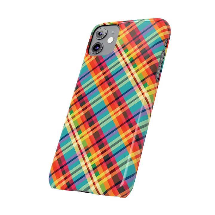 Slim Checkered Plaid Gift for Her Cute Phone Cases for Iphone 16 Pro Max | iPhone 15 Case | iPhone 15 Pro Max Case, Iphone 14, 13, 12, 11, 10, 8, 7 - Studio40ParkLane