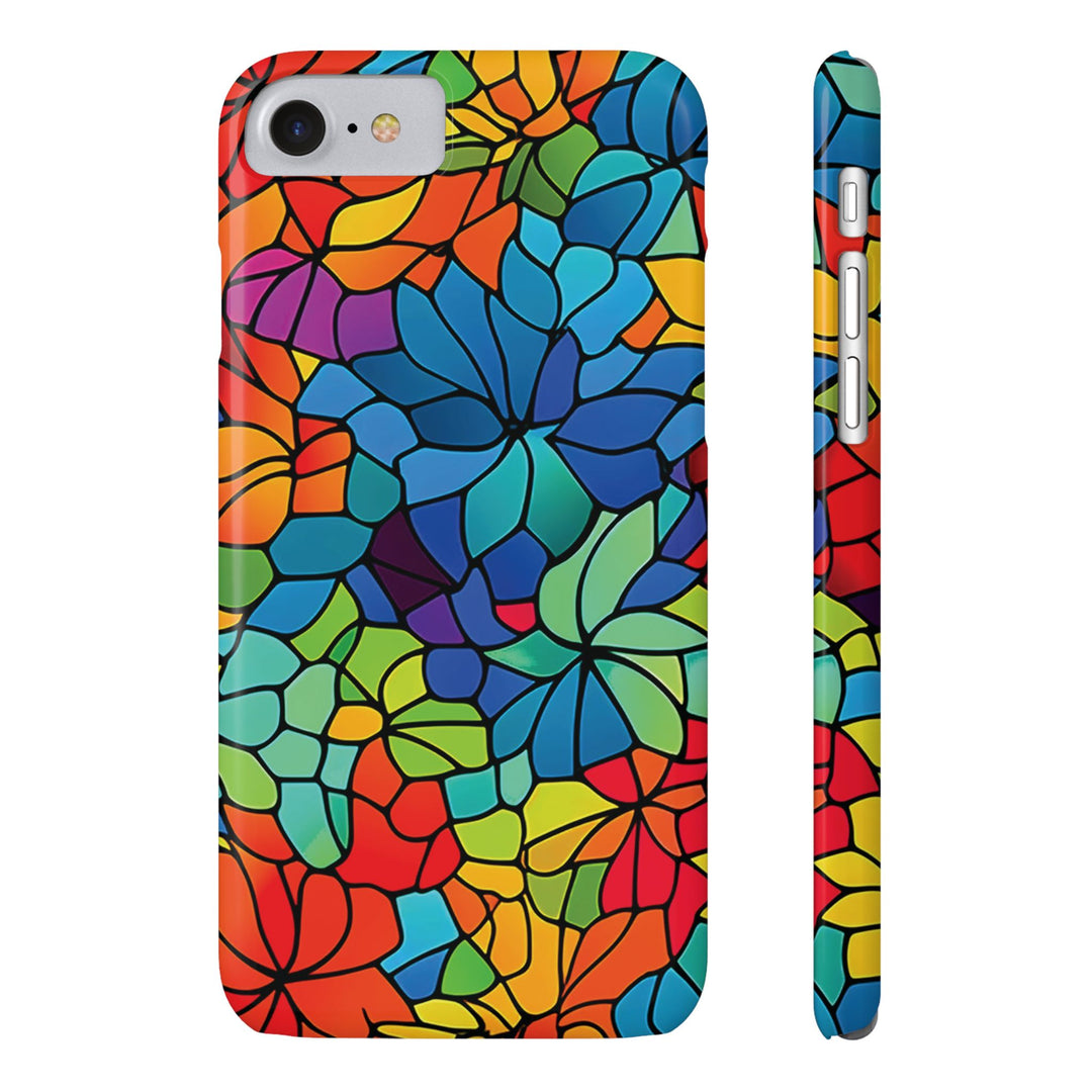 Slim Window Style Mosaic Gift for Her Cute Phone Cases for Iphone 16 Case | iPhone 15 Case | iPhone 15 Pro Max Case, Iphone 14, Iphone 14 Pro Max, Iphone 13 - Studio40ParkLane