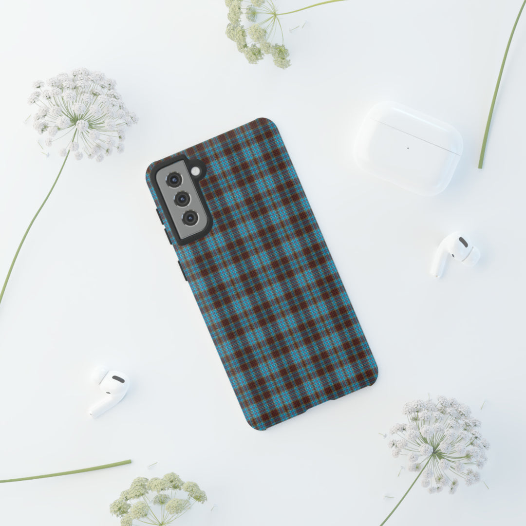 Samsung Galaxy Phone Case | Galaxy S23, S22, S21, S20 | Luxury Case Double Layered | Impact Resistant | Fashionable - Tartan Anderson - Studio40ParkLane