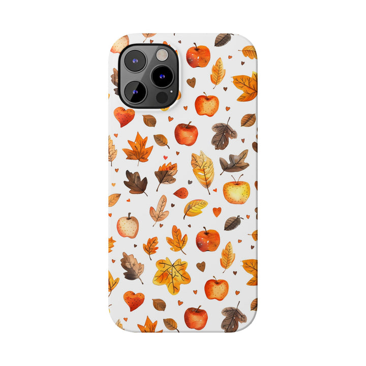 Slim Fall Autumn Leaves Gift for Her Cute Phone Cases for Iphone 16 | iPhone 15 Case | iPhone 15 Pro Max Case, Iphone 14, Iphone 14 Pro Max, Iphone 13, Slim - Studio40ParkLane
