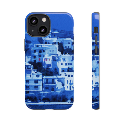 Impact Resistant, Greece House, Cute Phone Cases for Samsung S24, S23, S22, S21, IPhone 15 pro Iphone 14 pro Iphone 13 IPhone 12 Iphone 11