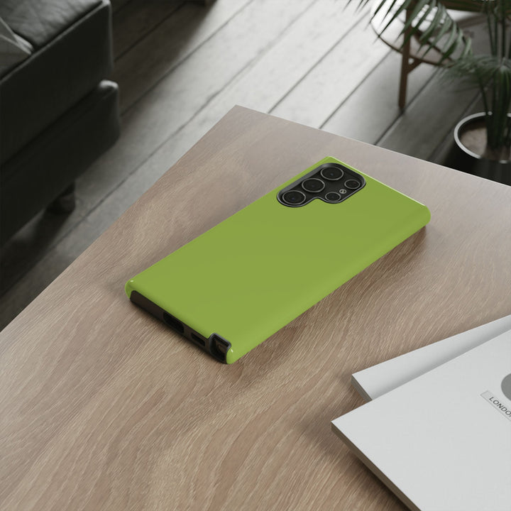 Premium Tough Chartreuse Green Gift for Her Cute Phone Cases for Samsung S25 S24, S23, S22, S21, Iphone, 16, 15, 14, 13 Pro Max Ultra - Studio40ParkLane