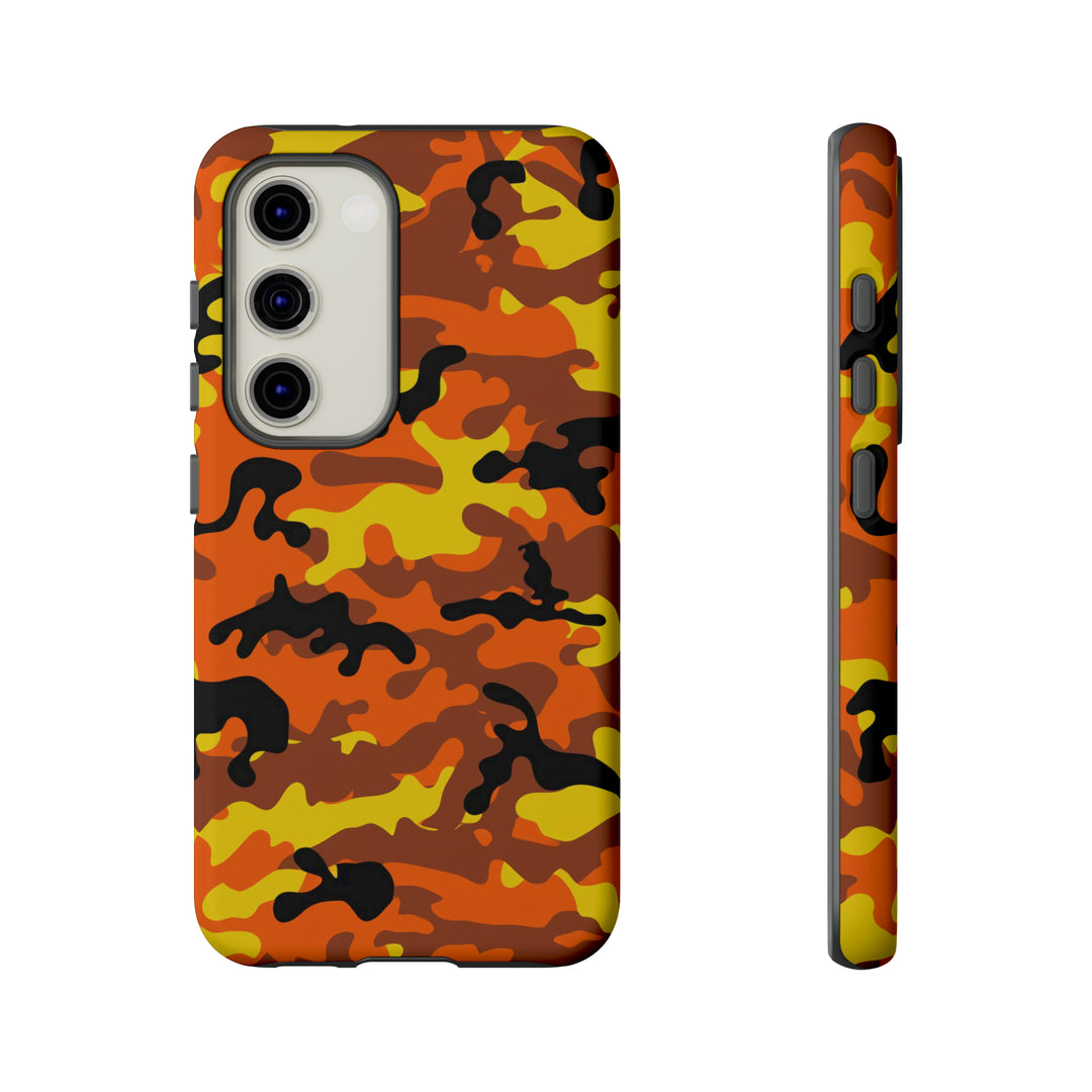 Cool Phone Case | Aesthetic Phone Case | Fall Camo | For Samsung Galaxy S23, S22, S21, S20 | Luxury Double Layer | Cute - Studio40ParkLane