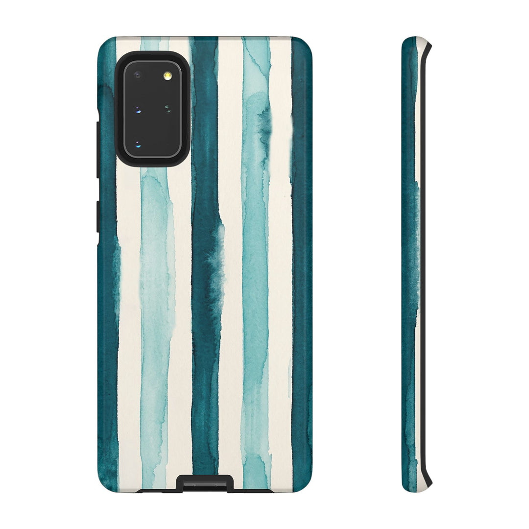 Tough Cute Green Stripes Phone Case, for IPhone 17 Pro Max | Iphone 17 Air, Iphone 16, IPhone 15, 14 13 12, Samsung Galaxy S26, S25, S24, S23