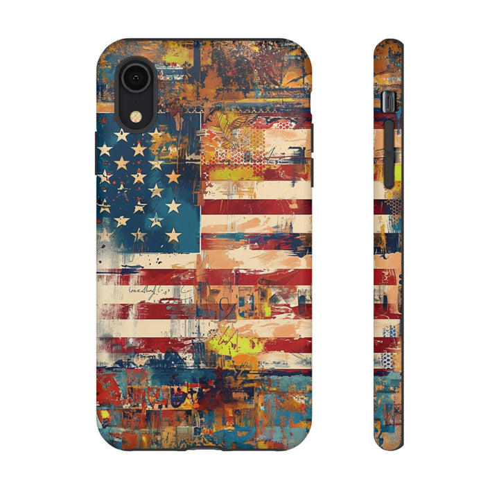 Impact Resistant, American Flag, Cute Phone Cases for Samsung S24, S23, S22, S21, IPhone 15 pro Iphone 14 pro Iphone 13 IPhone 12 Iphone 11 - Studio40ParkLane