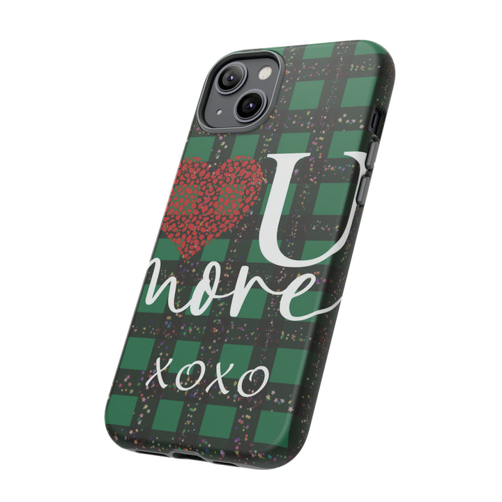Cute IPhone Case | iPhone 15 Case | iPhone 15 Pro Max Case, Iphone 14 Case, Iphone 14 Pro Max Case IPhone Case for Art Lovers, Love You Green - Studio40ParkLane