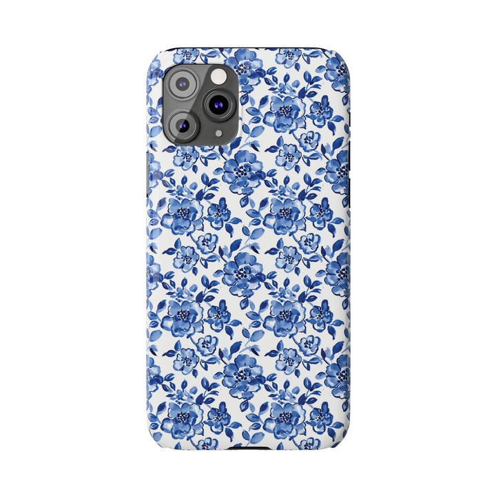 Slim Blue Chinoiserie Gift for Her Cute Phone Cases for Iphone 16 Pro Max | iPhone 15 Case | iPhone 15 Pro Max Case, Iphone 14, Iphone 14 Pro Max, Iphone 13 12 11 8 7 - Studio40ParkLane