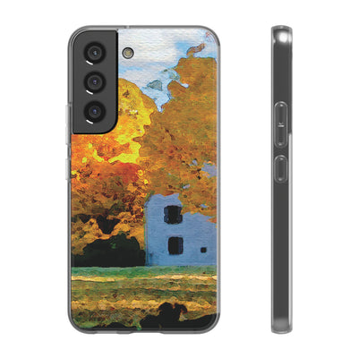 Cute Flexi Samsung Phone Cases, New England Fall Colors Galaxy S23 Phone Case, Samsung S22 Case, Samsung S21 Case, S20 Plus