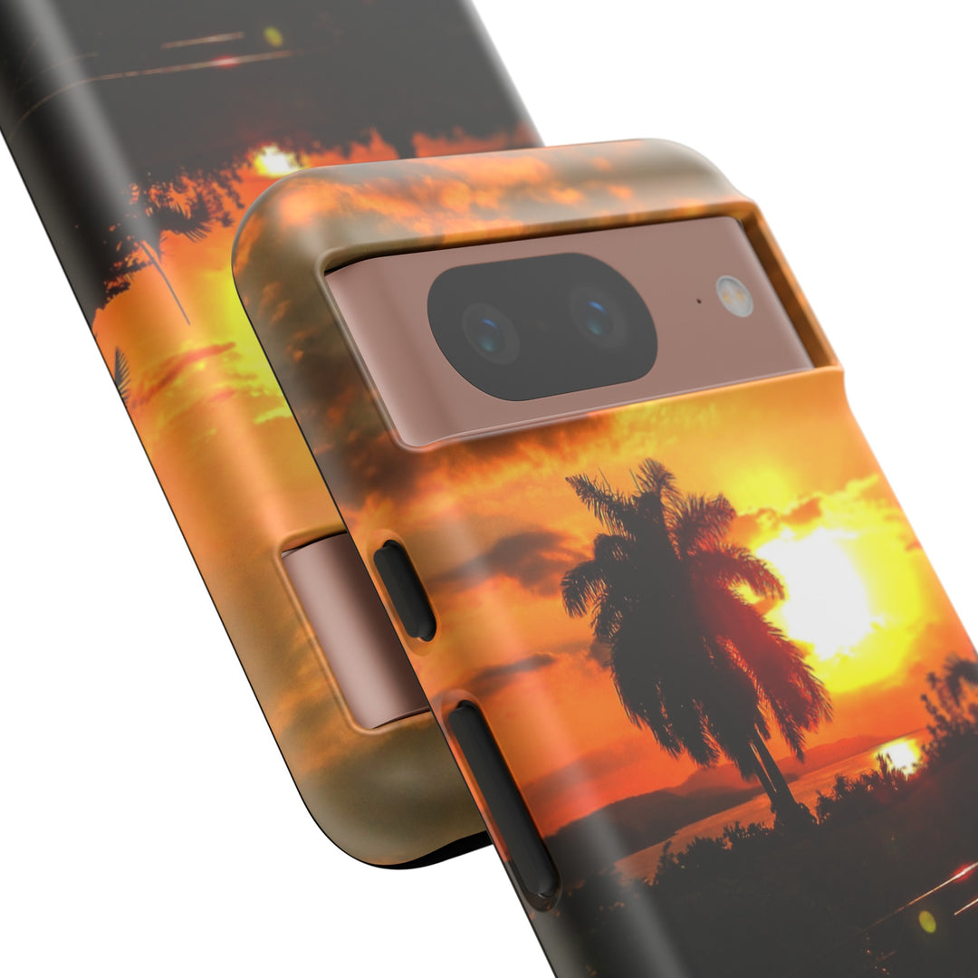 Cute Samsung Case | Cool Iphone Case | Summer Jamaica Pool Sunset, Samsung S24, S23, S22, S21, IPhone 15 Case | Iphone 14 Case, Iphone 13 Case - Studio40ParkLane