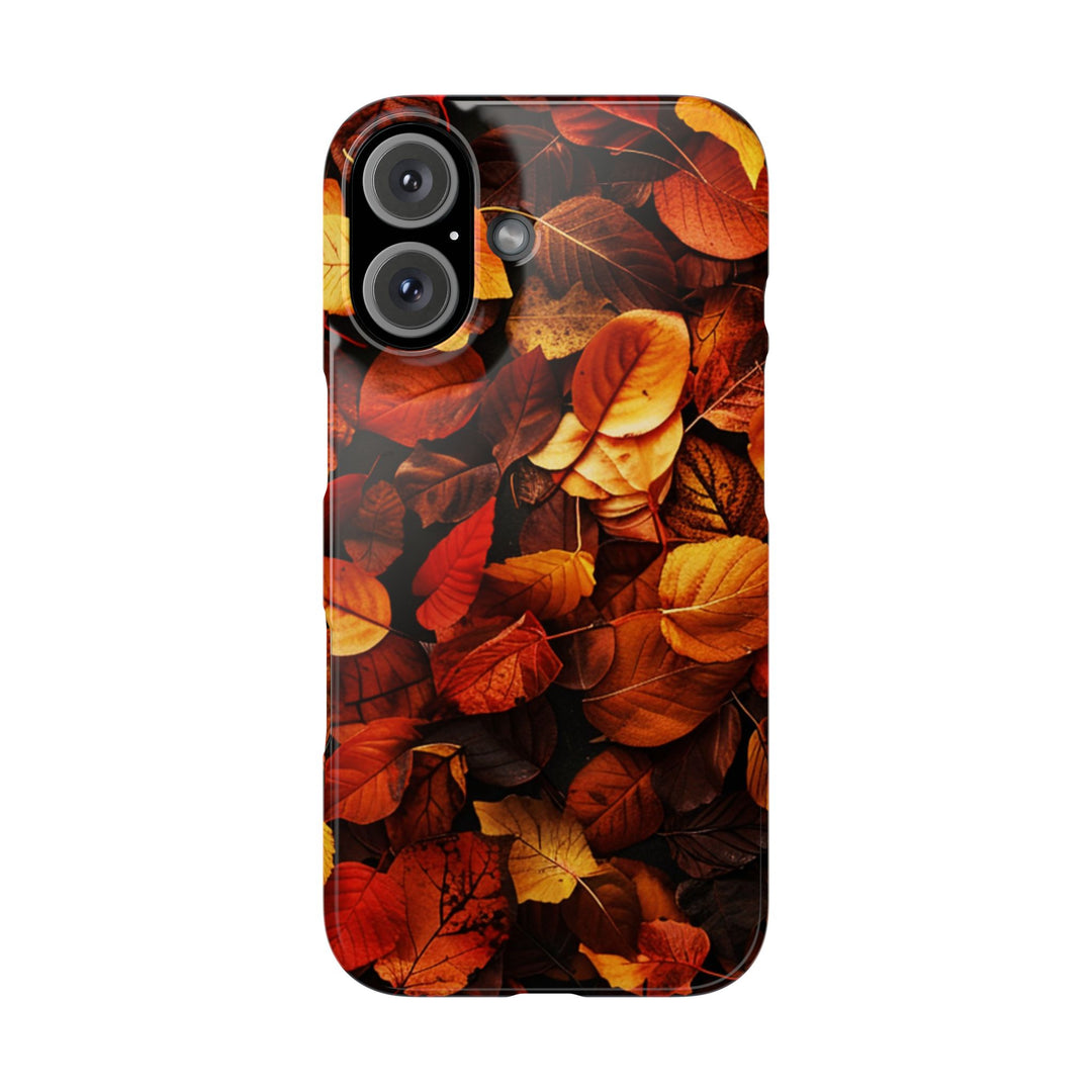 Slim Fall Autumn Leaves Gift for Her Cute Phone Cases for Iphone 16 | iPhone 15 Case | iPhone 15 Pro Max Case, Iphone 14, Iphone 14 Pro Max, Iphone 13, Slim - Studio40ParkLane