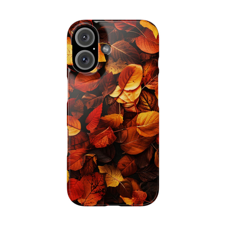 Slim Fall Autumn Leaves Gift for Her Cute Phone Cases for Iphone 16 | iPhone 15 Case | iPhone 15 Pro Max Case, Iphone 14, Iphone 14 Pro Max, Iphone 13, Slim - Studio40ParkLane