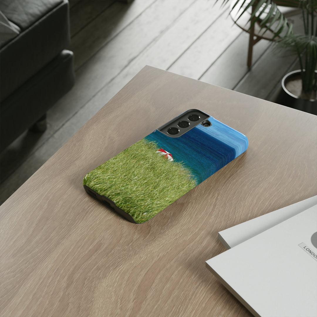 Cute Samsung Phone Case | Aesthetic Samsung Phone Case | Beach Umbrella | Galaxy S23, S22, S21, S20 | Luxury Double Layer | Cool - Studio40ParkLane