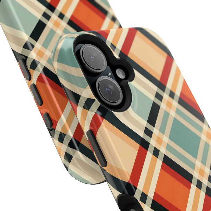 Checkered Plaid Magsafe Gift for Her Cute Phone Case for Iphone, | iPhone 16 | iPhone 15 Pro Max, Iphone 14 Pro Max, 13 12 11 10 9 8 7 - Studio40ParkLane