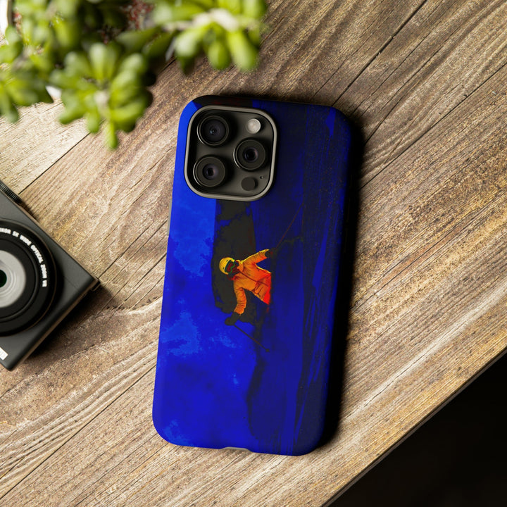 Cute IPhone Case | iPhone 15 Case | iPhone 15 Pro Max Case, Iphone 14 Case, Iphone 14 Pro Max Case IPhone Case for Art Lovers, Skier Mountain Night - Studio40ParkLane