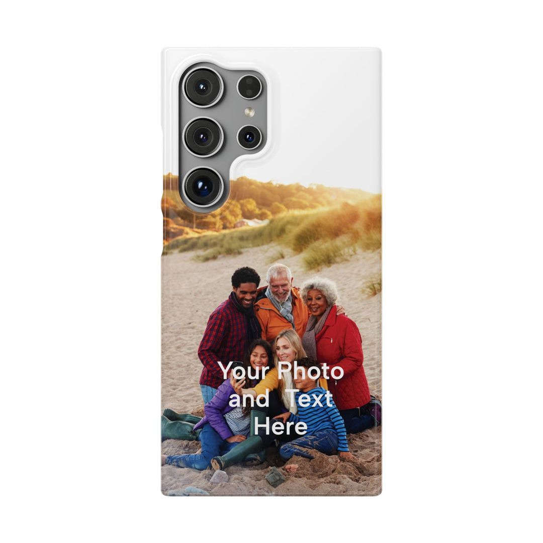Snap Custom Personalized Family/Pet Cute Phone Cases for Samsung Galaxy S24, S23, S22, S21, S20, Plus, Ultra, Iphone 16, 15, 14, Pro and Max - Studio40ParkLane