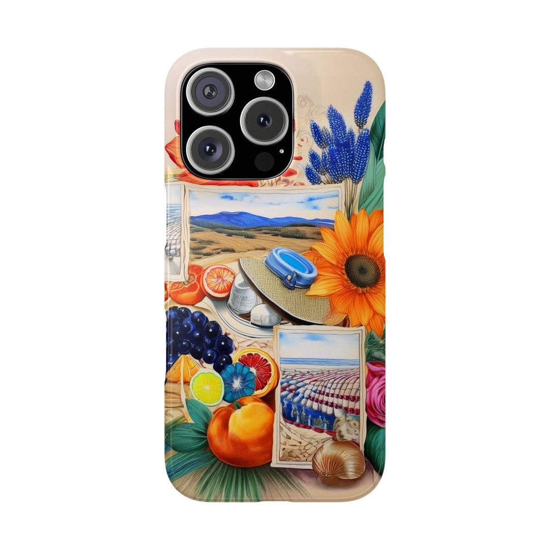 Slim Trendy Fall Coquette Collage Gift for Her Cute Phone Cases for Iphone 16 Cases | iPhone 15 Case | iPhone 15 Pro Max Case, Iphone 14 Case, Iphone 13, Slim - Studio40ParkLane