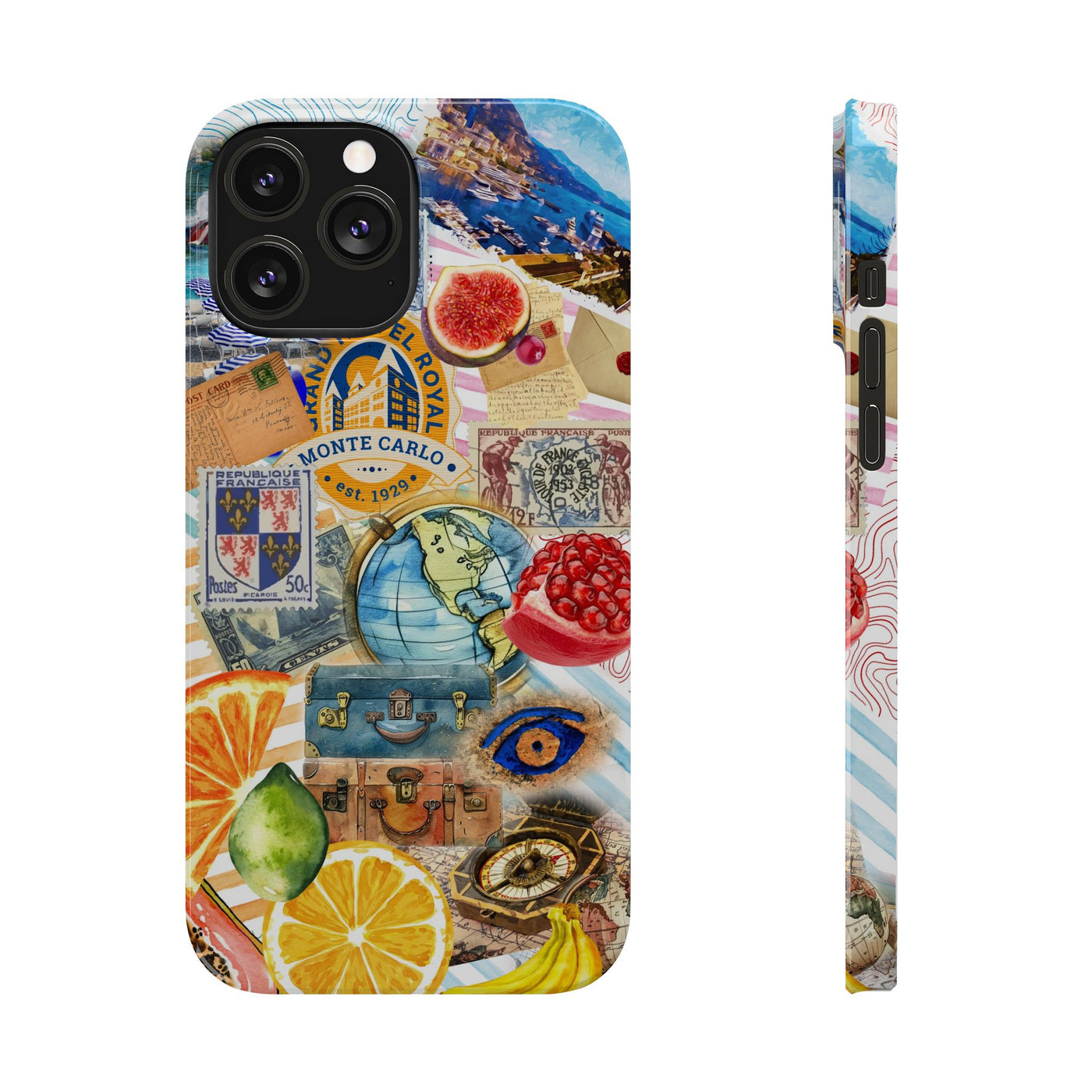 Trendy French Coquette Collage Gift for Her Cute Phone Cases for Iphone 16 Cases | iPhone 15 Case | iPhone 15 Pro Max Case, Iphone 14 Case, Iphone 13, Slim