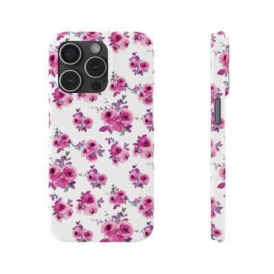 Slim Spring Flowers Gift for Her Cute Phone Cases for Iphone 16 Pro Max | iPhone 15 Case | iPhone 15 Pro Max Case, Iphone 14, 13, 12, 11, 10, 8, 7 - Studio40ParkLane