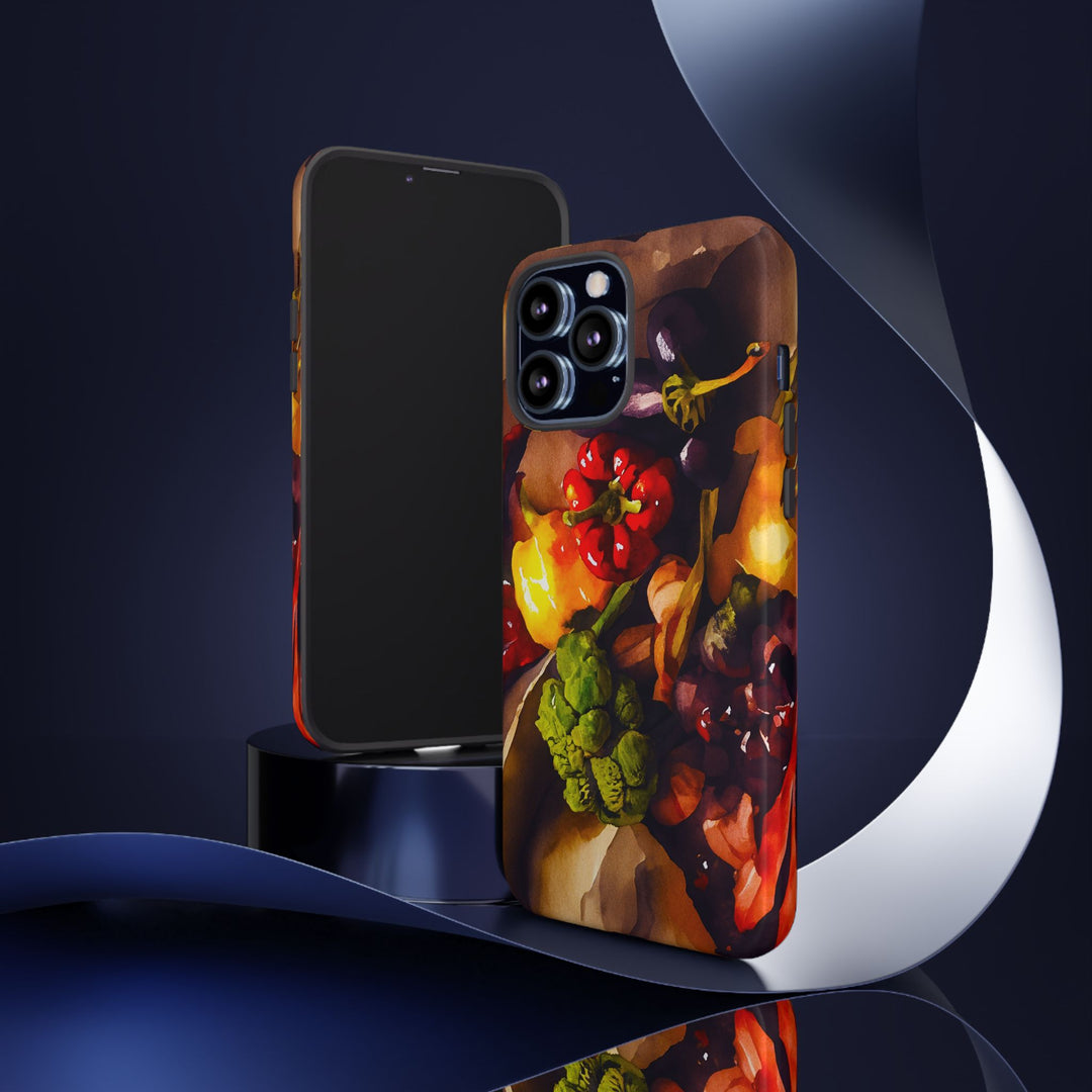 Impact Resistant, Fall Farm Vegetables, Cute Phone Cases for Samsung S24, S23, S22, S21, IPhone 15 pro Iphone 14 pro Iphone 13 IPhone 12 Iphone 11 - Studio40ParkLane