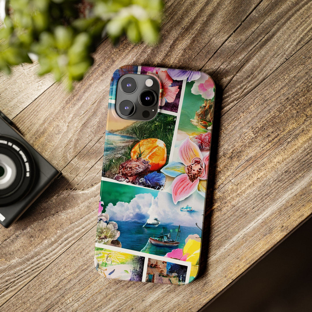 Slim Travel Coquette Collage Cute Phone Cases for Iphone | iPhone 15 Case | iPhone 15 Pro Max Case, Iphone 14, Iphone 14 Pro Max, Iphone 13 - Studio40ParkLane