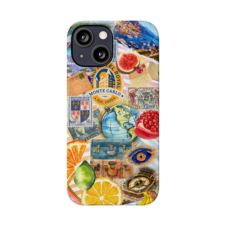 Slim Trendy French Coquette Collage Gift for Her Cute Phone Cases for Iphone 16 Cases | iPhone 15 Case | iPhone 15 Pro Max Case, Iphone 14 Case, Iphone 13, Slim - Studio40ParkLane