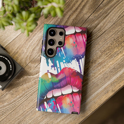 Impact Resistant, Simply Smile Lips, Cute Phone Cases for Samsung S24, S23, S22, S21, IPhone 15 pro Iphone 14 pro Iphone 13 IPhone 12 Iphone 11