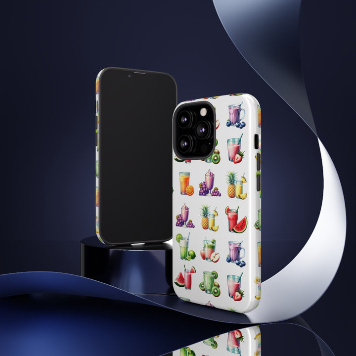 Cute Samsung Case | Cool Iphone Case | Tropical Summer Fruit Cocktail, Samsung S24, S23, S22, S21, IPhone 15 Case | Iphone 14 Case, Iphone 13 Case - Studio40ParkLane