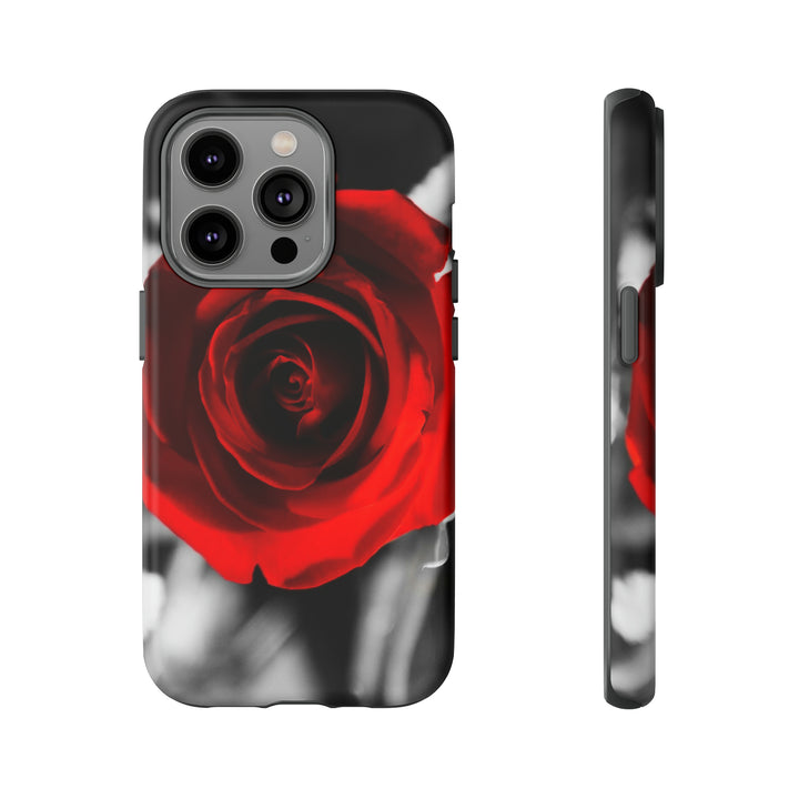 Cute IPhone Case | iPhone 15 Case | iPhone 15 Pro Max Case, Iphone 14 Case, Iphone 14 Pro Max Case IPhone Case for Art Lovers - Red Rose - Studio40ParkLane