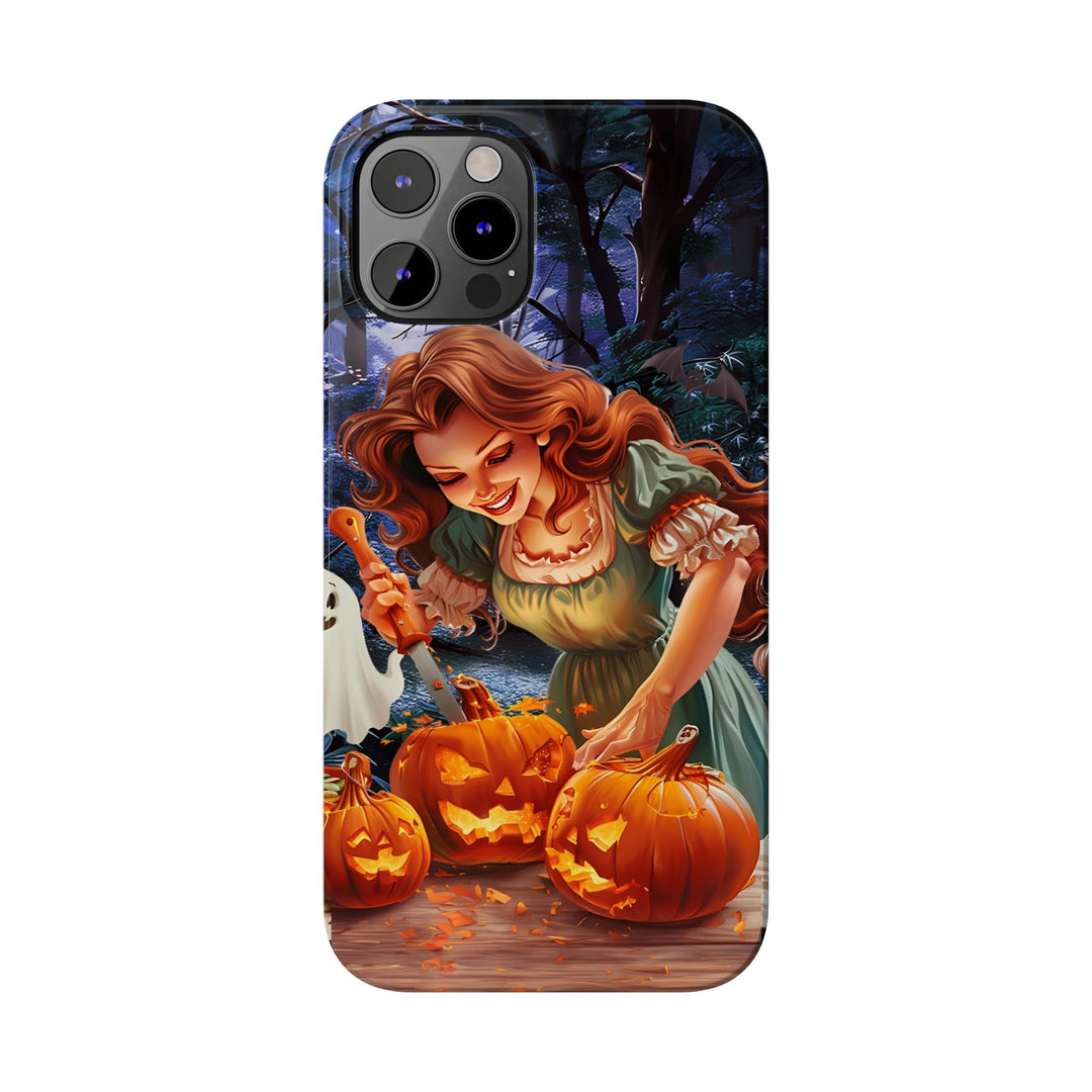 Slim Fall Autumn Pumpkin Fairy Gift for Her Cute Phone Cases for Iphone 16 | iPhone 15 Case | iPhone 15 Pro Max Case, Iphone 14, Iphone 14 Pro Max, Iphone 13, Slim - Studio40ParkLane