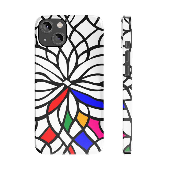 Slim Cute Phone Cases for Iphone | iPhone 15 Case | iPhone 15 Pro Max Case, Iphone 14, Iphone 14 Pro Max, Iphone 13, Colored Spider Web - Studio40ParkLane