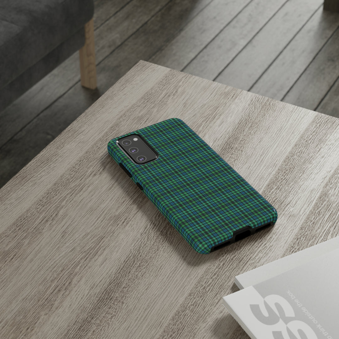 Samsung Galaxy Phone Case | Galaxy S23, S22, S21, S20 | Luxury Case Double Layered | Impact Resistant | Fashionable - Tartan Campbell - Studio40ParkLane