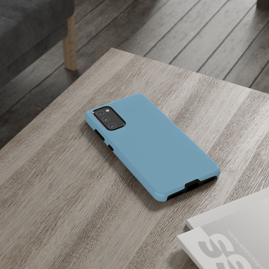 Premium Tough Sky Baby Blue Gift for Her Cute Phone Cases for Samsung S25 S24, S23, S22, S21, Iphone, 16, 15, 14, 13 Pro Max Ultra - Studio40ParkLane