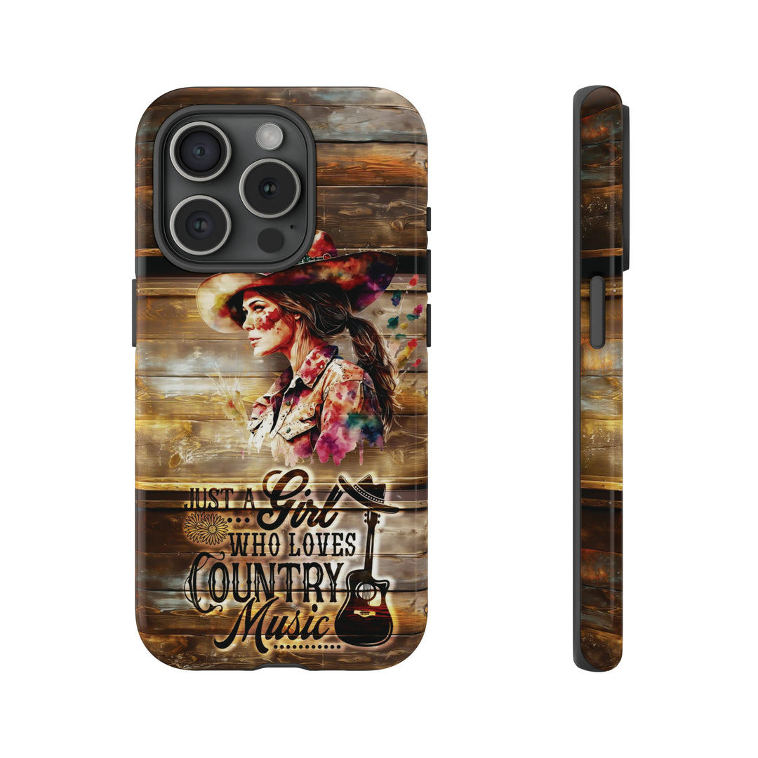 Cute IPhone Case | Country Music Girl iPhone 15 Case | iPhone 15 Pro Case, Iphone 14 Case, Iphone 14 Pro Max Case, Protective Iphone Case - Studio40ParkLane