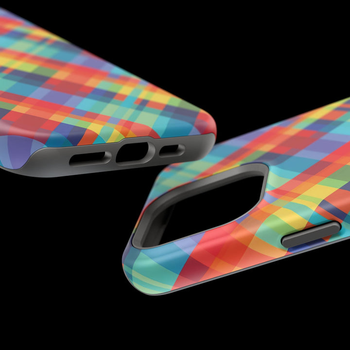 Checkered Plaid Magsafe Gift for Her Cute Phone Case for Iphone, | iPhone 16 | iPhone 15 Pro Max, Iphone 14 Pro Max, 13 12 11 10 9 8 7 - Studio40ParkLane