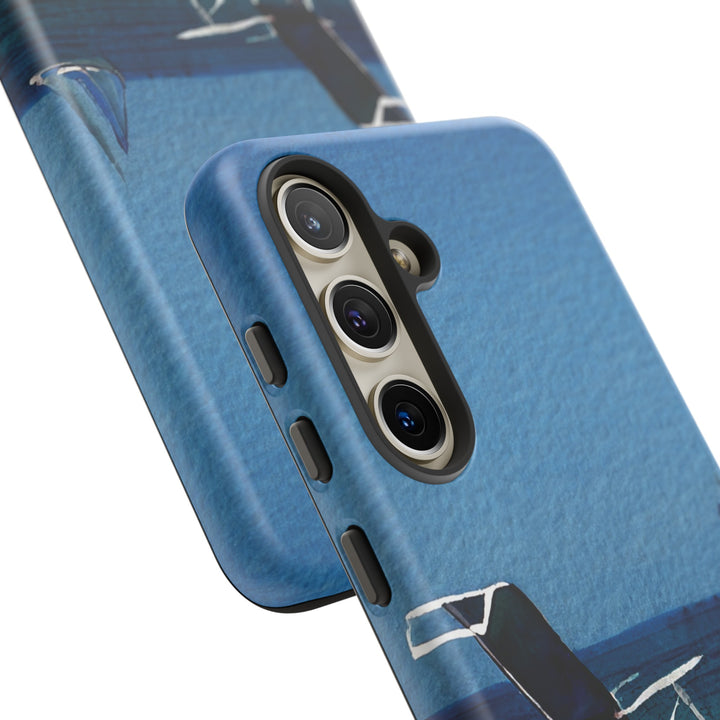 Cute Samsung Case | Cool Iphone Case | Summer Blue Beach Chair, Samsung S24, S23, S22, S21, IPhone 15 Case | Iphone 14 Case, Iphone 13 Case - Studio40ParkLane