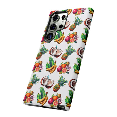 Cute Samsung Case | Cool Iphone Case | Tropical Summer Fruit, Samsung S24, S23, S22, S21, IPhone 15 Case | Iphone 14 Case, Iphone 13 Case