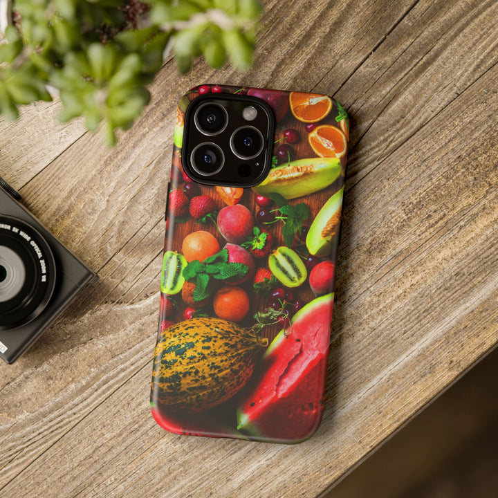 Fall Fruit Collage Cute Phone Case for, Samsung Galaxy S24, S23, S22, S21, IPhone 16 Case | Iphone 15, Iphone 14, IPhone 13 Case Mom Dad Gift - Studio40ParkLane