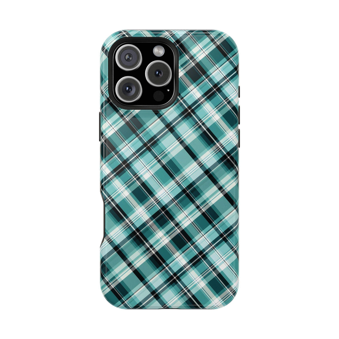 Checkered Plaid Magsafe Gift for Her Cute Phone Case for Iphone, | iPhone 16 | iPhone 15 Pro Max, Iphone 14 Pro Max, 13 12 11 10 9 8 7 - Studio40ParkLane