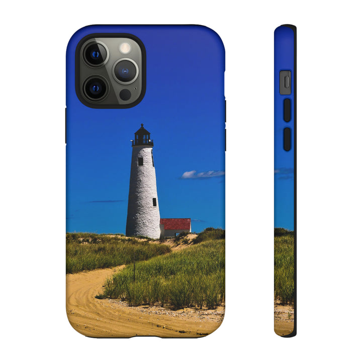 Cute IPhone Case | iPhone 15 Case | iPhone 15 Pro Max Case, Iphone 14 Case, Iphone 14 Pro Max Case IPhone Case for Art Lovers - Beach Lighthouse - Studio40ParkLane